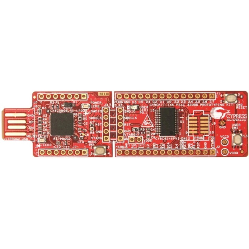 1 pcs - Infineon PSoC 4200DS Prototyping Kit Development Kit Evaluation Board CY8CKIT-146