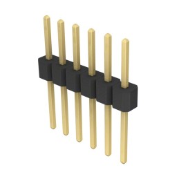 10 pcs : PRPC006SACN-RC - CONN HEADER VERT 6POS 2.54MM