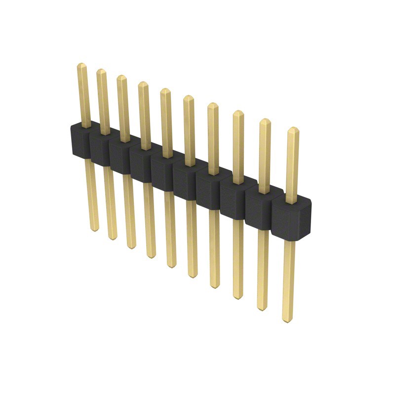 10 pcs : PRPC010SACN-RC - CONN HEADER VERT 10POS 2.54MM