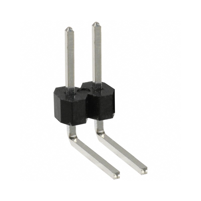 10 pcs : PEC02SBCN - CONN HEADER R/A 2POS 2.54MM