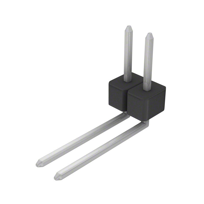 10 pcs : PEC02SBDN - CONN HEADER R/A 2POS 2.54MM