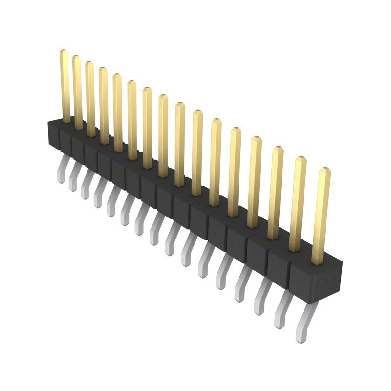 10 pcs : GBC16SGSN-M89 - CONN HEADER SMD R/A 16POS 2.54MM
