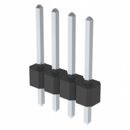 10 pcs : PEC04SFAN - CONN HEADER VERT 4POS 2.54MM