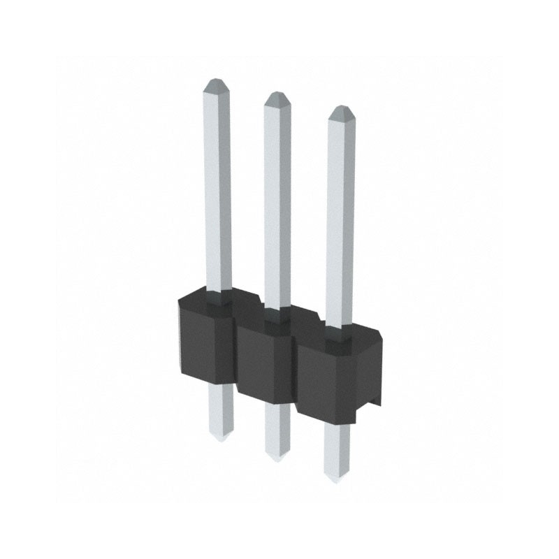 10 pcs : PREC003SFAN-RC - CONN HEADER VERT 3POS 2.54MM