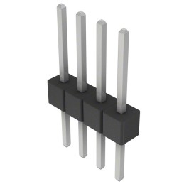 10 pcs : PEC04SFBN - CONN HEADER VERT 4POS 2.54MM