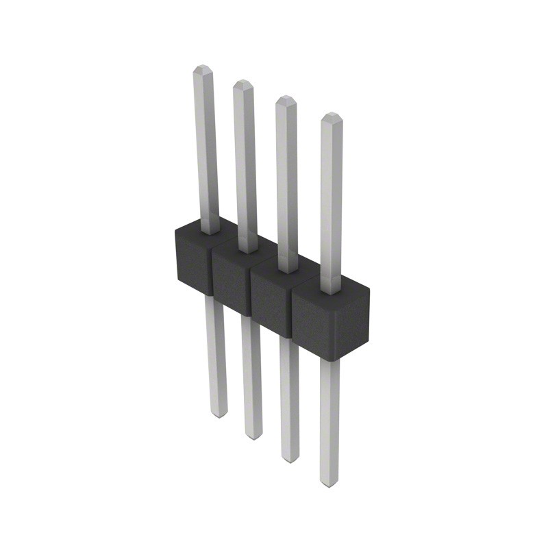 10 pcs : PEC04SFCN - CONN HEADER VERT 4POS 2.54MM