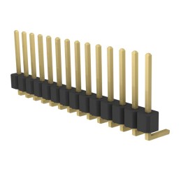 10 pcs : PRPC014SGAN-M71RC - CONN HEADER R/A 14POS 2.54MM