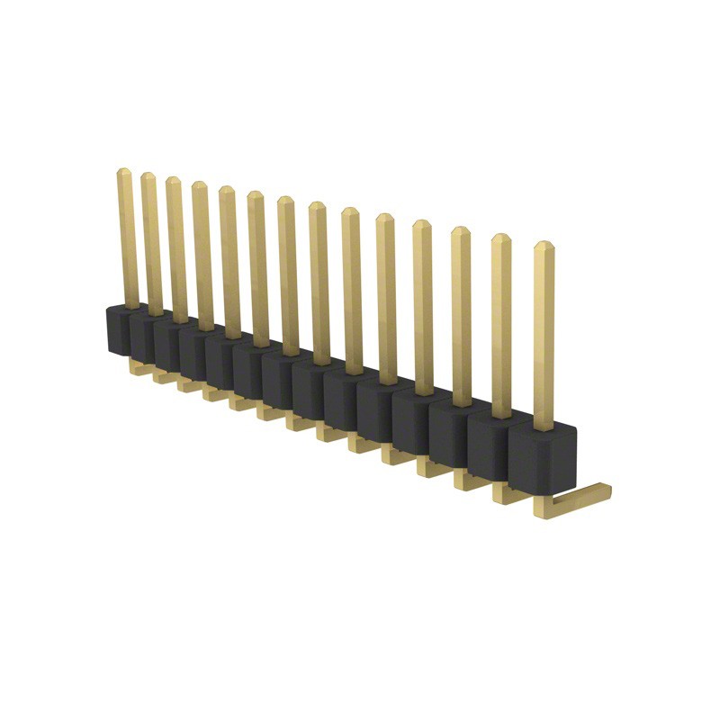 10 pcs : PRPC014SGAN-M71RC - CONN HEADER R/A 14POS 2.54MM