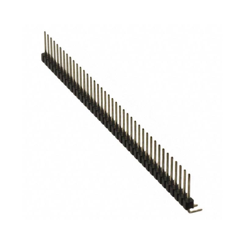 10 pcs : PRPC040SGAN-M71RC - CONN HEADER R/A 40POS 2.54MM