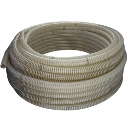 1 pcs - TRICOFLEX Spirabel SNT-S PVC, Hose Pipe, 80mm ID, 90.6mm OD, Clear, 25m