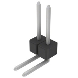 10 pcs : PEC02SGBN - CONN HEADER R/A 2POS 2.54MM