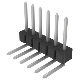 10 pcs : PEC06SGBN - CONN HEADER R/A 6POS 2.54MM