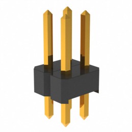 10 pcs : PRPC002DAAN-RC - CONN HEADER VERT 4POS 2.54MM