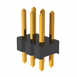 10 pcs : PRPC003DAAN-RC - CONN HEADER VERT 6POS 2.54MM