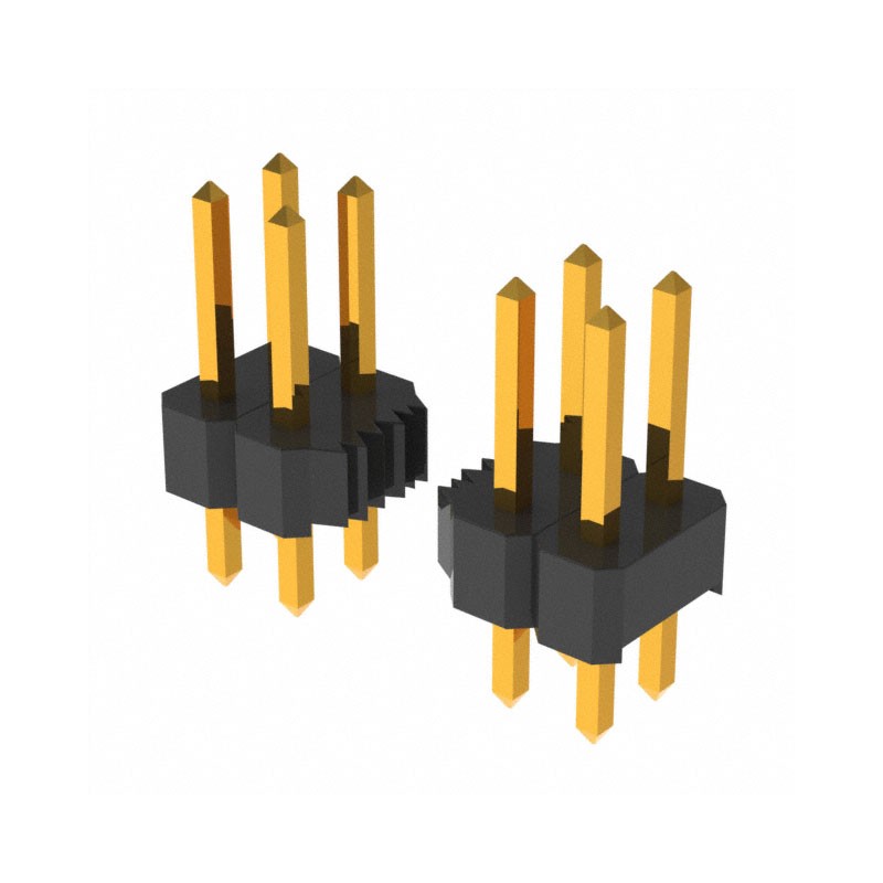 10 pcs : PRPC030DAAN-RC - CONN HEADER VERT 60POS 2.54MM