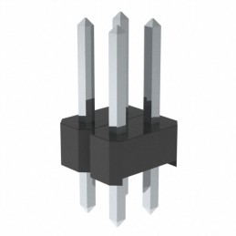 10 pcs : PREC002DAAN-RC - CONN HEADER VERT 4POS 2.54MM