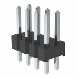 10 pcs : PREC004DAAN-RC - CONN HEADER VERT 8POS 2.54MM