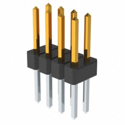 10 pcs : PBC04DABN - CONN HEADER VERT 8POS 2.54MM