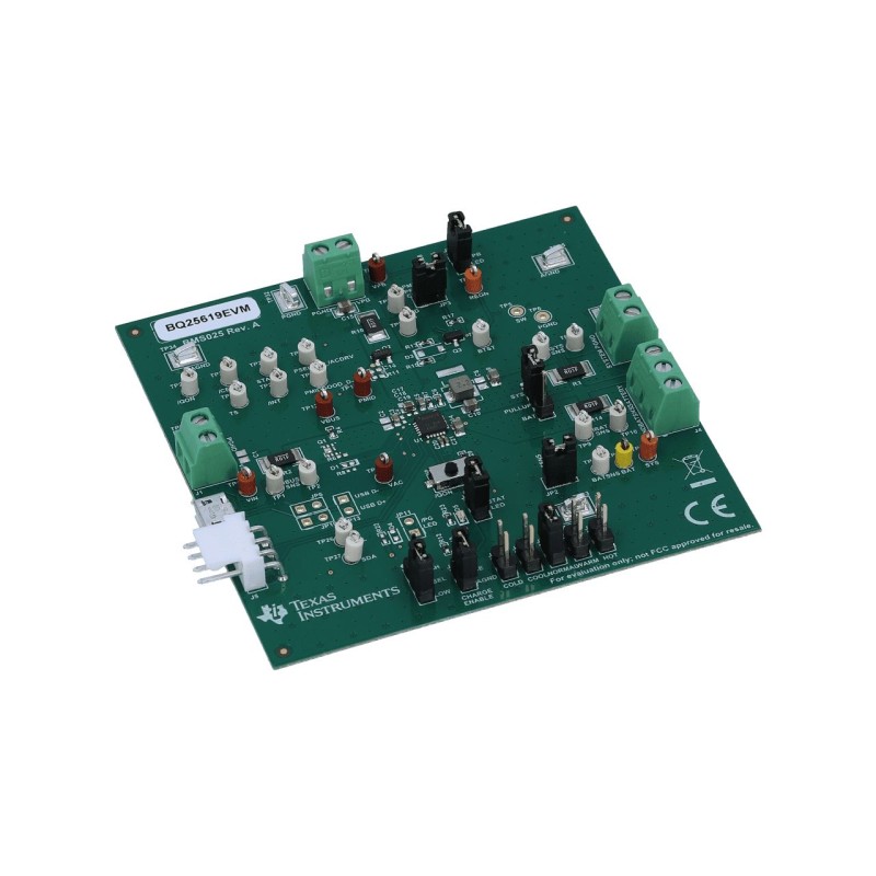 1 pcs - Texas Instruments Power Management IC Development Kit Battery Charger for BQ25619 for BQ25619