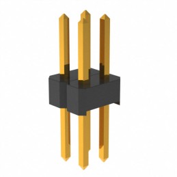 10 pcs : PRPC002DABN-RC - CONN HEADER VERT 4POS 2.54MM