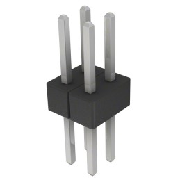 10 pcs : PEC02DABN - CONN HEADER VERT 4POS 2.54MM