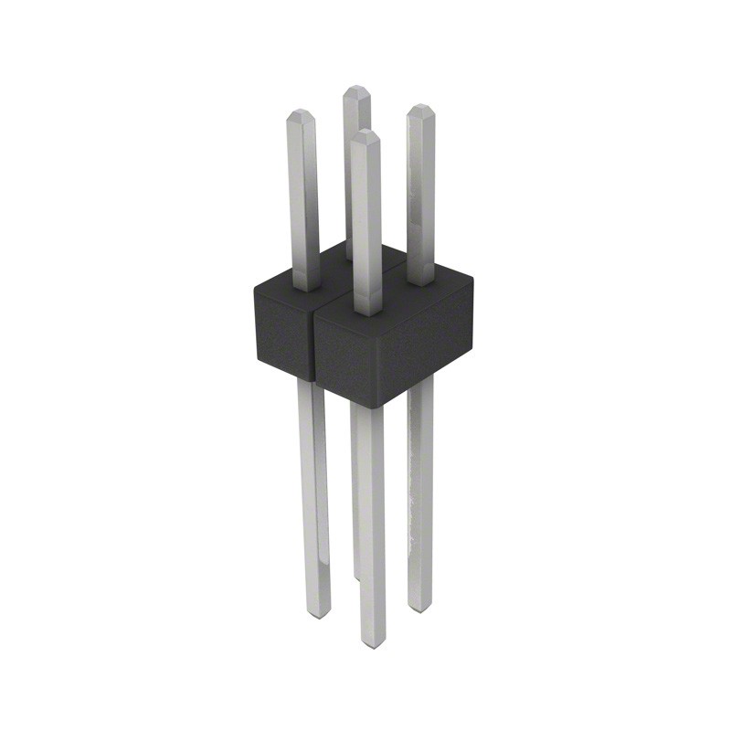 10 pcs : PEC02DADN - CONN HEADER VERT 4POS 2.54MM