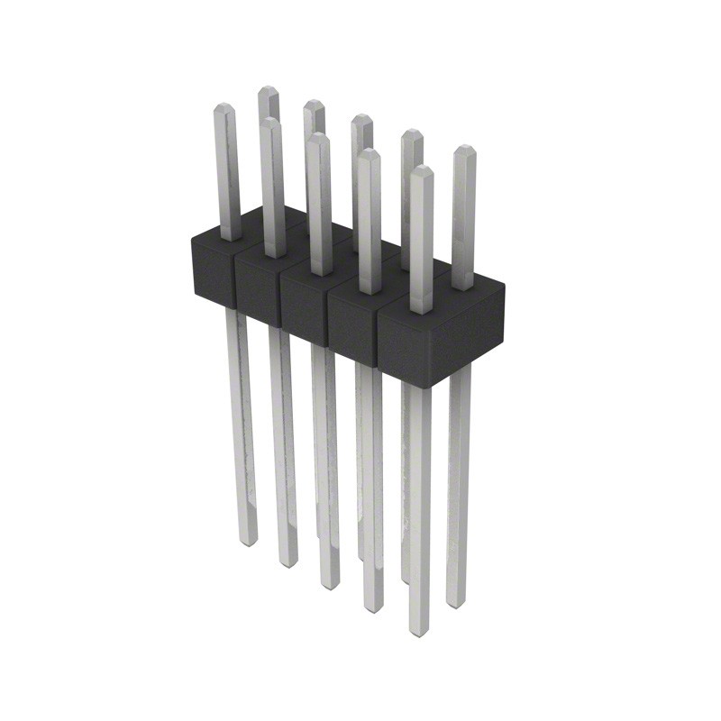 10 pcs : PEC05DAEN - CONN HEADER VERT 10POS 2.54MM
