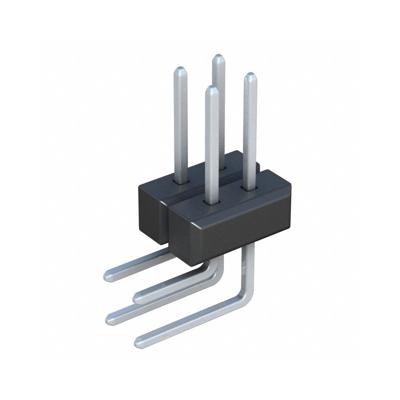 10 pcs : PEC02DBAN - CONN HEADER R/A 4POS 2.54MM