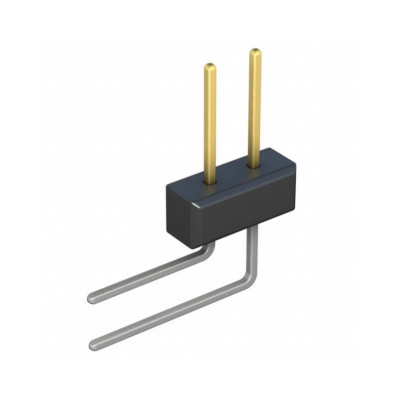10 pcs : PBC01DBBN - CONN HEADER R/A 2POS
