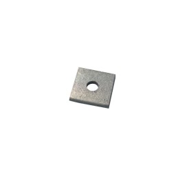 50 pcs - Square Bracket 1 Hole, 10mm Holes, M8 x 40 x 3mm