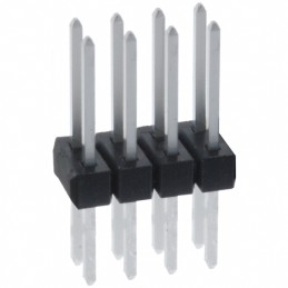 10 pcs : PEC04DFBN - CONN HEADER VERT 8POS 2.54MM
