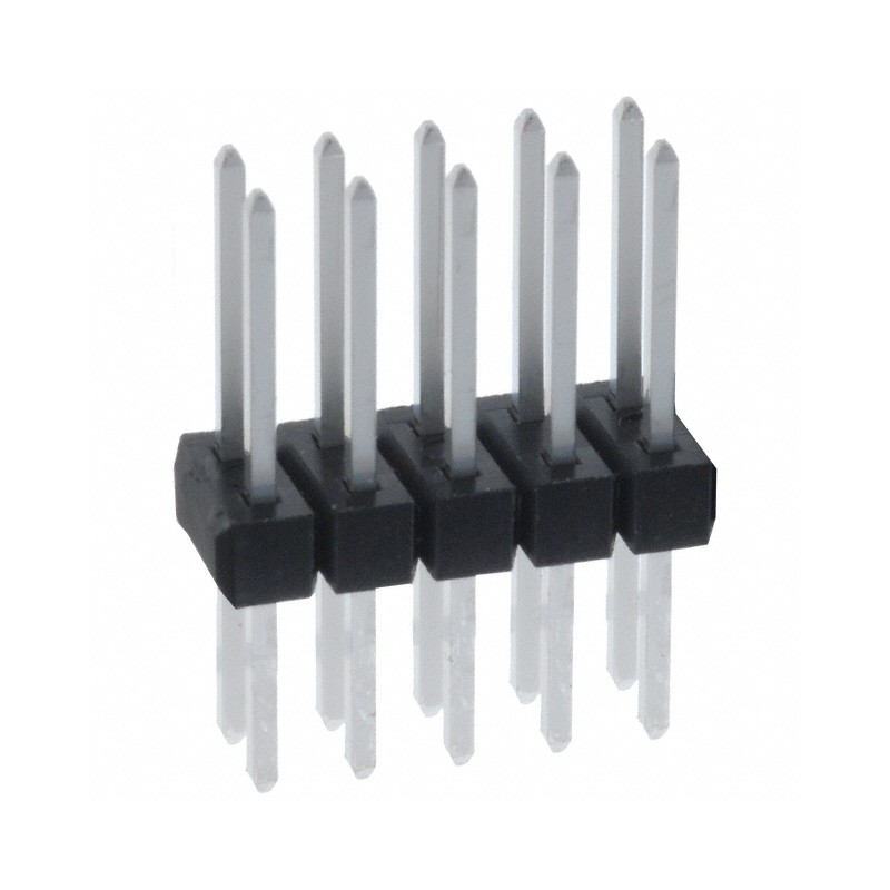 10 pcs : PEC05DFBN - CONN HEADER VERT 10POS 2.54MM