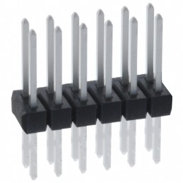 10 pcs : PEC06DFBN - CONN HEADER VERT 12POS 2.54MM