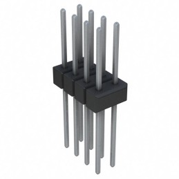 10 pcs : PBC04DFDN - CONN HEADER VERT 8POS 2.54MM