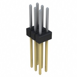 10 pcs : PBC03DFEN - CONN HEADER VERT 6POS 2.54MM