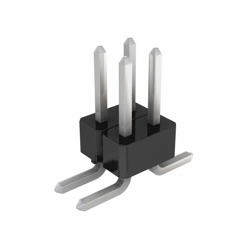 10 pcs : GEC02DABN-M30 - CONN HEADER SMD 4POS 2.54MM