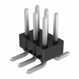 10 pcs : GEC03DABN-M30 - CONN HEADER SMD 6POS 2.54MM