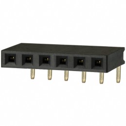 10 pcs : PPPC061LGBN-RC - CONN HDR 6POS 0.1 GOLD PCB R/A