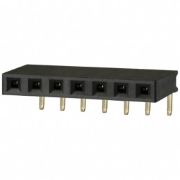10 pcs : PPPC071LGBN-RC - CONN HDR 7POS 0.1 GOLD PCB R/A