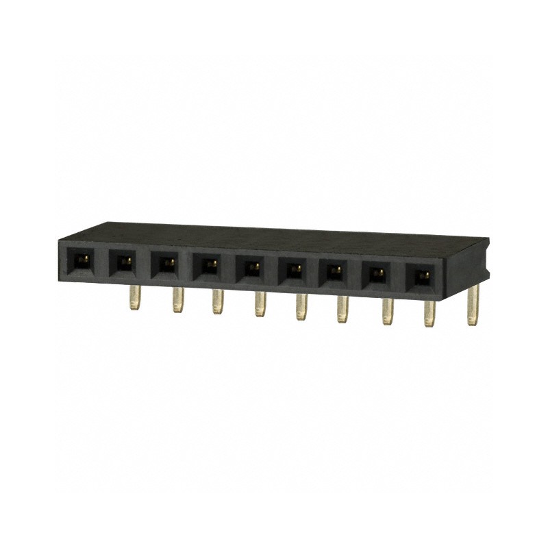 10 pcs : PPPC091LGBN-RC - CONN HDR 9POS 0.1 GOLD PCB R/A
