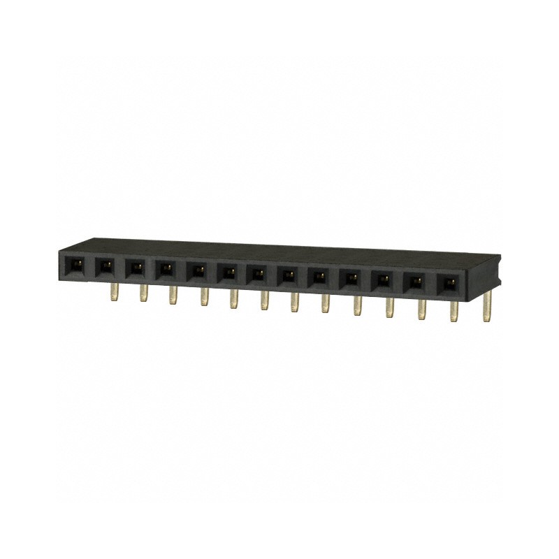 10 pcs : PPPC131LGBN-RC - CONN HDR 13POS 0.1 GOLD PCB R/A