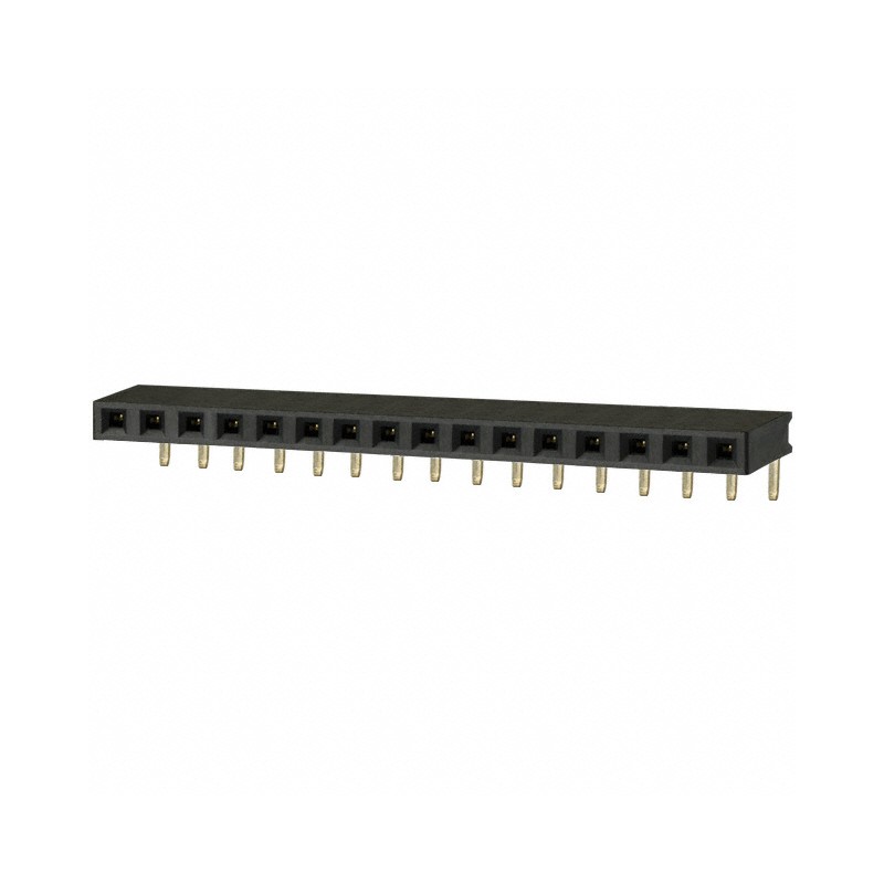 10 pcs : PPPC161LGBN-RC - CONN HDR 16POS 0.1 GOLD PCB R/A