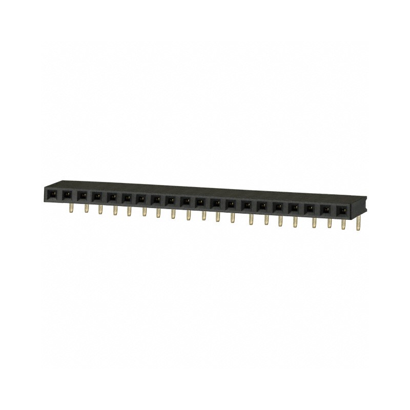 10 pcs : PPPC201LGBN-RC - CONN HDR 20POS 0.1 GOLD PCB R/A