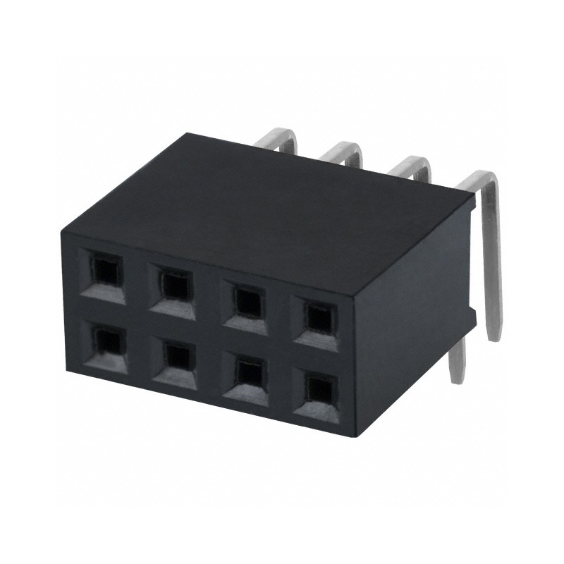 10 pcs : PPTC042LJBN-RC - CONN HDR 8POS 0.1 TIN PCB R/A