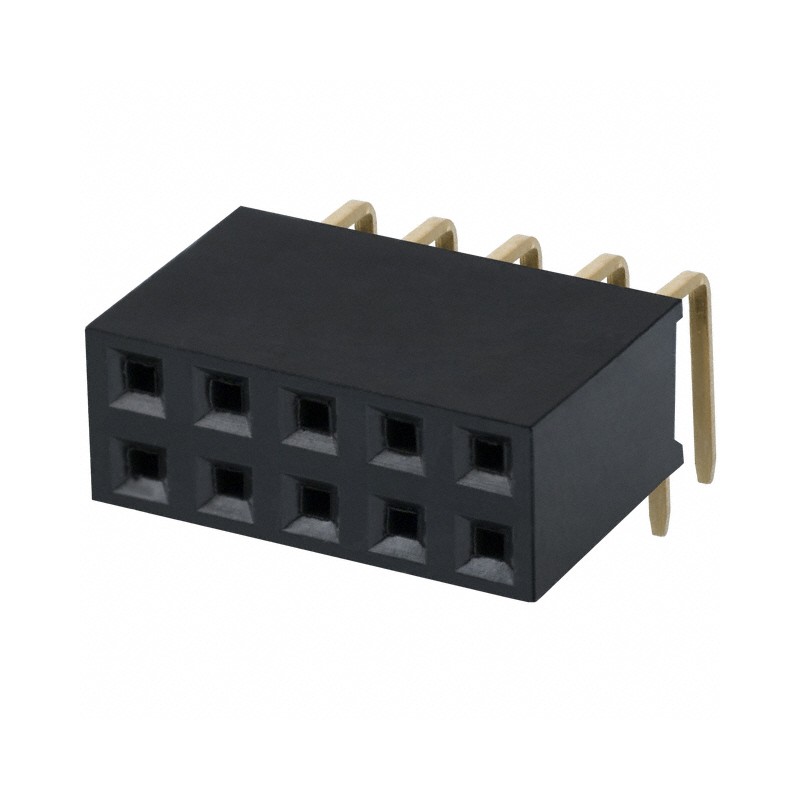 10 pcs : PPPC052LJBN-RC - CONN HDR 10POS 0.1 GOLD PCB R/A