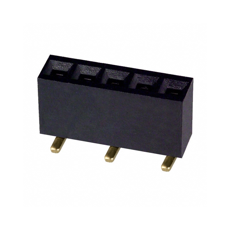 10 pcs : NPPC051KFXC-RC - CONN HDR 5POS 0.1 GOLD SMD