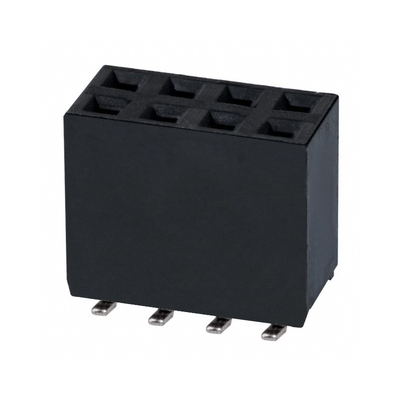 10 pcs : NPTC042KFMS-RC - CONN HDR 8POS 0.1 TIN SMD