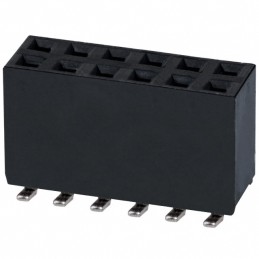 10 pcs : NPTC062KFMS-RC - CONN HDR 12POS 0.1 TIN SMD