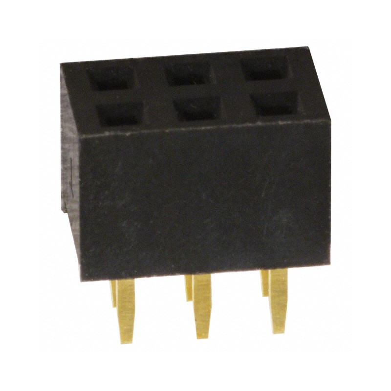 10 pcs : NPPN032AFCN-RC - CONN HDR 6POS 0.079 GOLD PCB