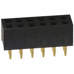 10 pcs : NPPN062AFCN-RC - CONN HDR 12POS 0.079 GOLD PCB